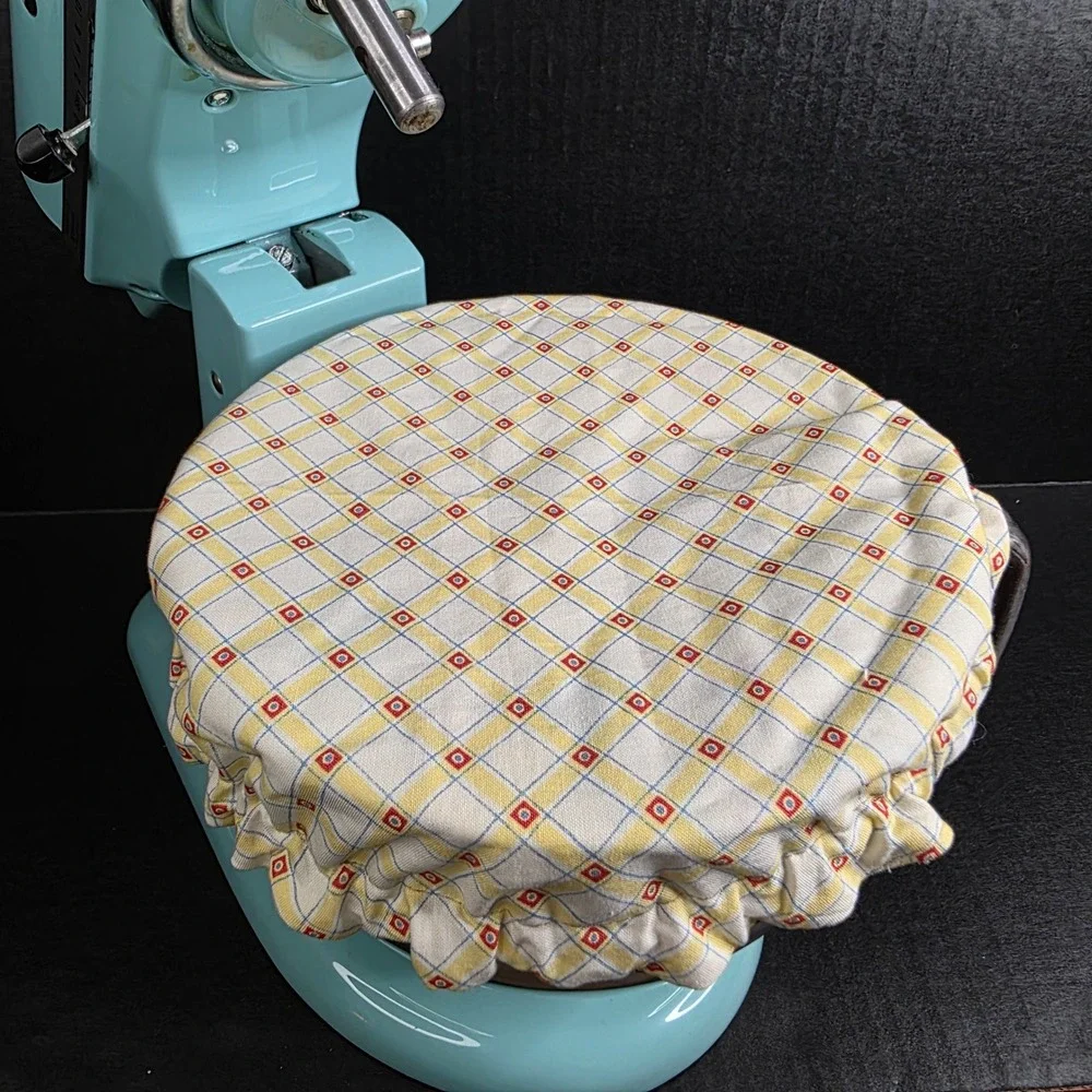 Kitschy Baking Housewife MCM Retro KitchenAid Mixer Mixing Bowl Cover Baking